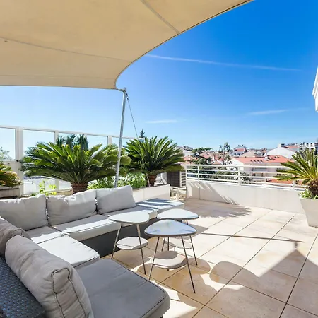 Superb Penthouse In Centre Of Stunning Views Air-conditioning Internet Near The Palais 532 * Cannes